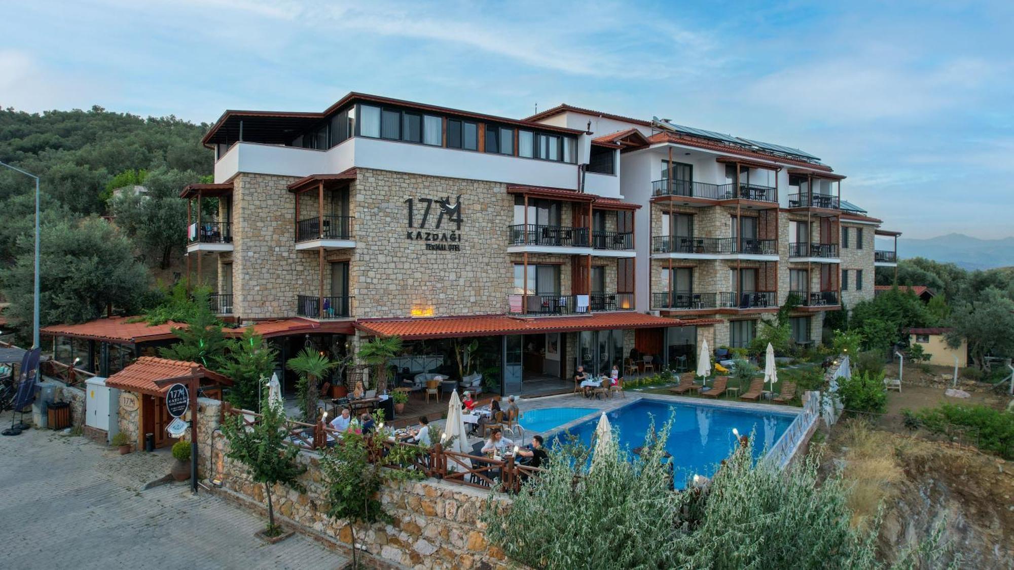 1774 Kazdagi Termal Otel Gure Bagian luar foto